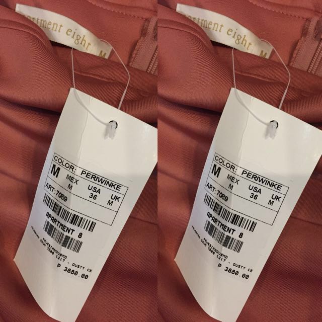 Apartment 8 Off-shoulder dress (Category: Dresses) located in Lapu Lapu. Submitted by clcpreloved (Listing ID 149935959, Image 1). Description: New with tags. Free shipping! Store price: 3,850 pesos Out of stock in Ayala Cebu mall.