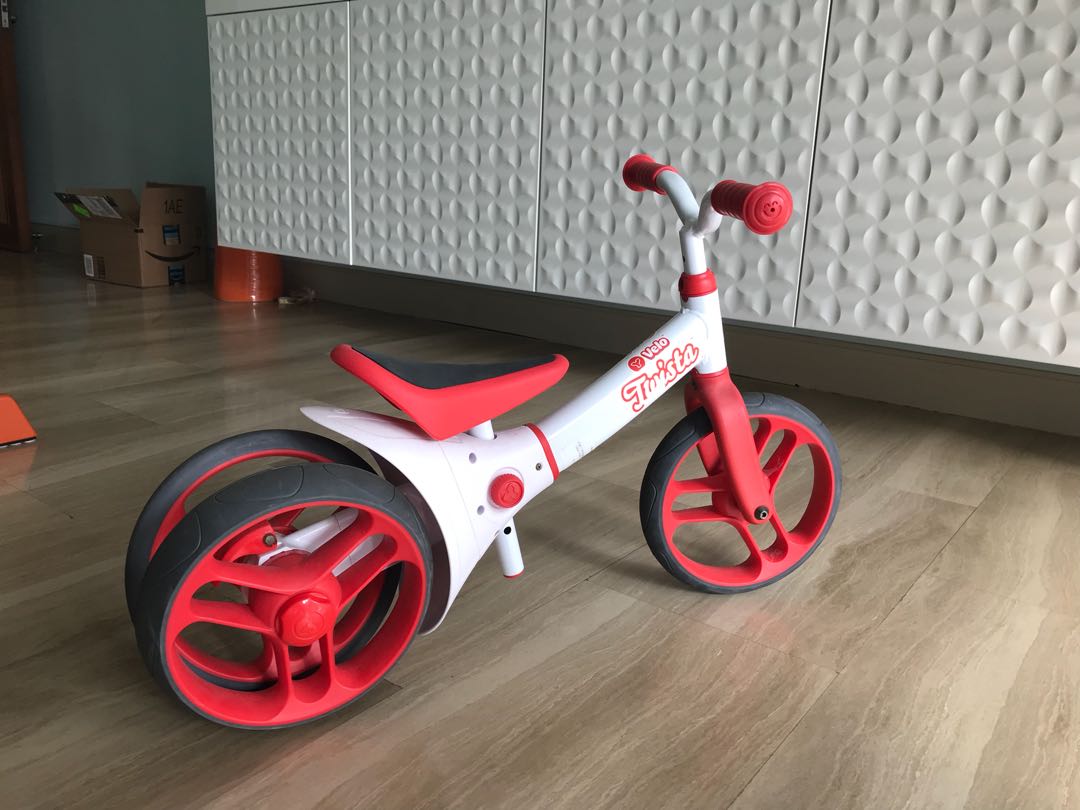 y velo twista balance bike