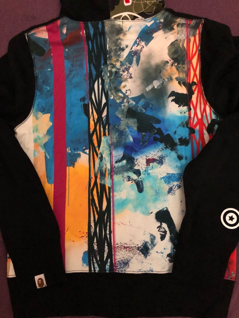 Bape futura shark hoodie top