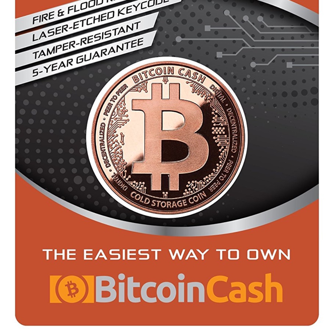 Bitcoin Cash Cold Storage Coin Copper - 