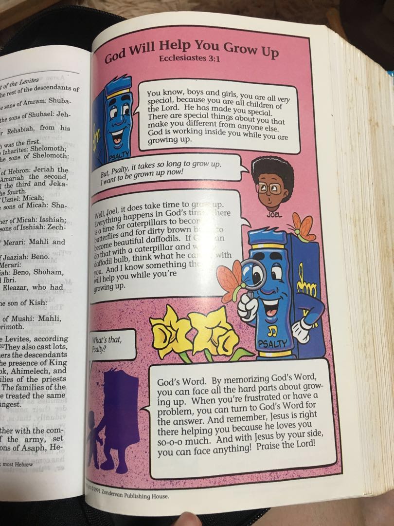 Children Kids Bible (Psalty) New International Version , Hobbies & Toys