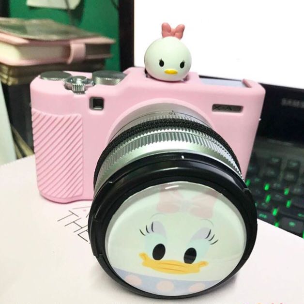 Daisy set camera case (Category: Cameras) located in Mandaluyong City. Submitted by atchcatchph (Listing ID 161898980, Image 1). Description: ✔For Fujifilm xA2/xA3/xA10 ✔Includes: silicone case, hotshoe cover & lens cover.