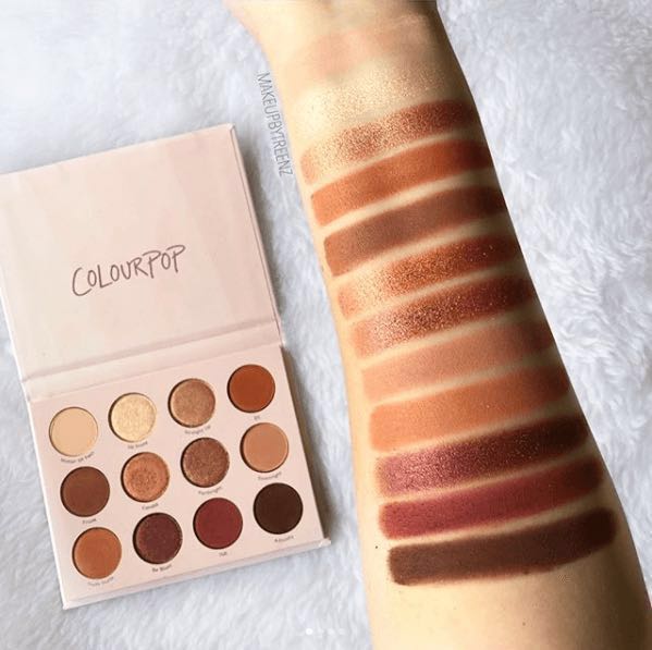 Easter20 Instock Colourpop Give It To Me Straight Eyeshadow Palette Health Beauty Makeup On Carousell
