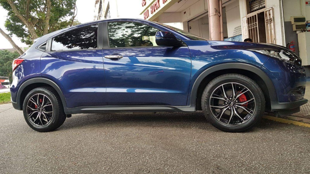 Original ENKEI ONX 17 inch RIMS with goodyear tyres fits vezel 5 x 114. ...