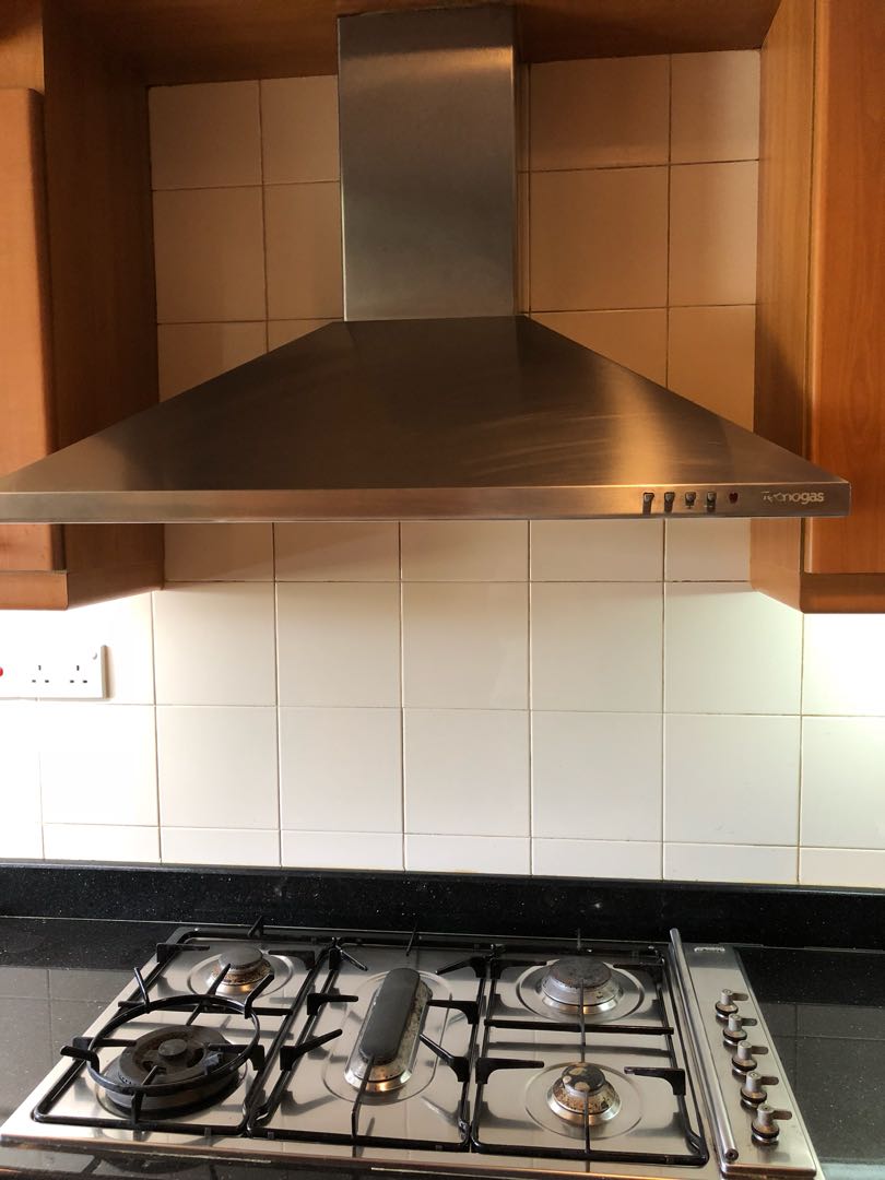 stove overhead hood