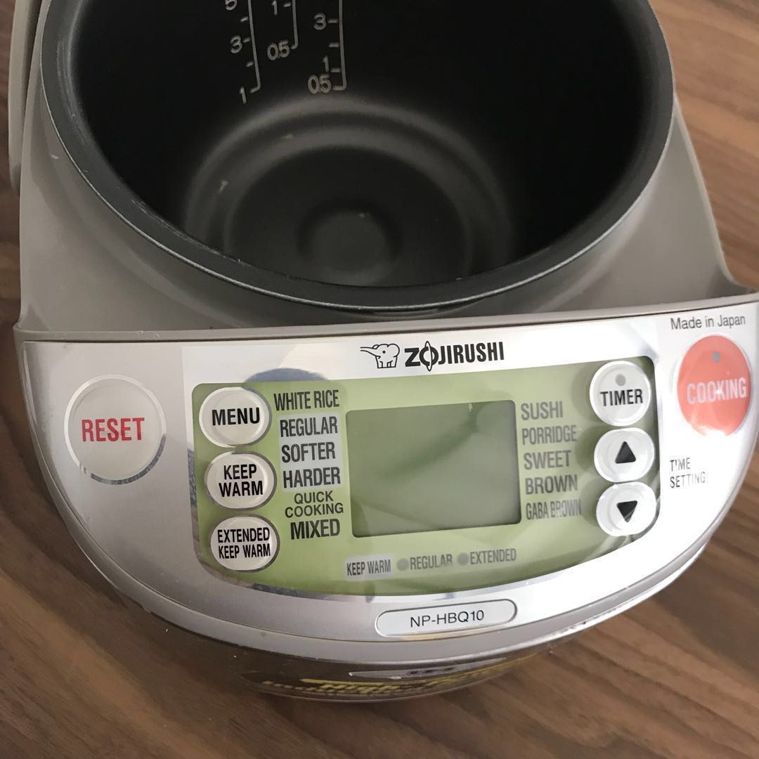Japan made Zojirushi NPHBQ10 Induction Heating System Rice Cooker and
