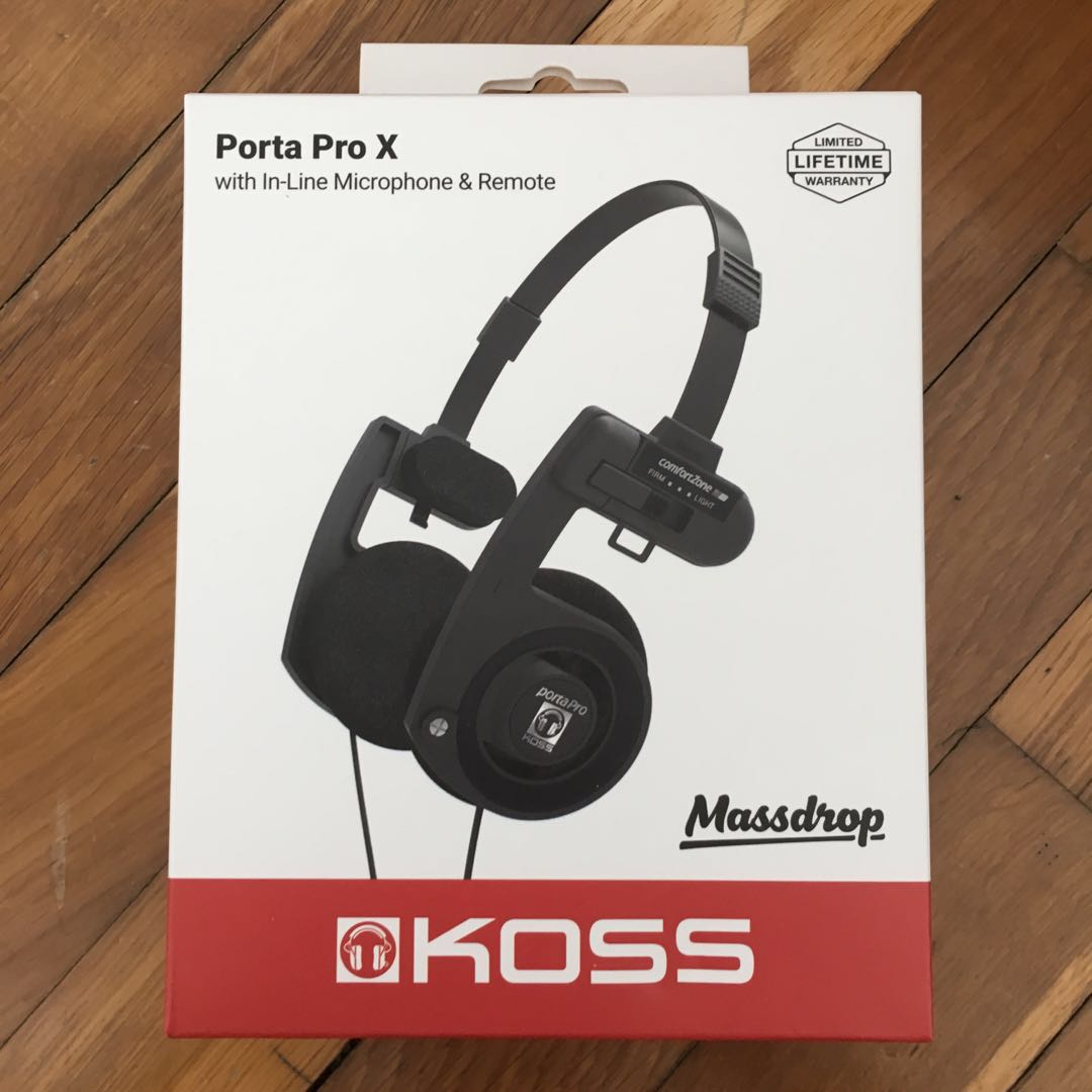Koss Porta Pro Massdrop Edition Audio Headphones Headsets on Carousell