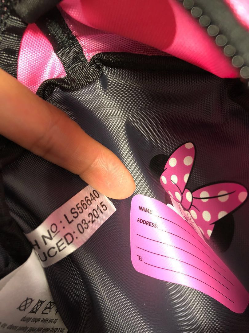 Littlelife minnie mouse backpack pink outlet
