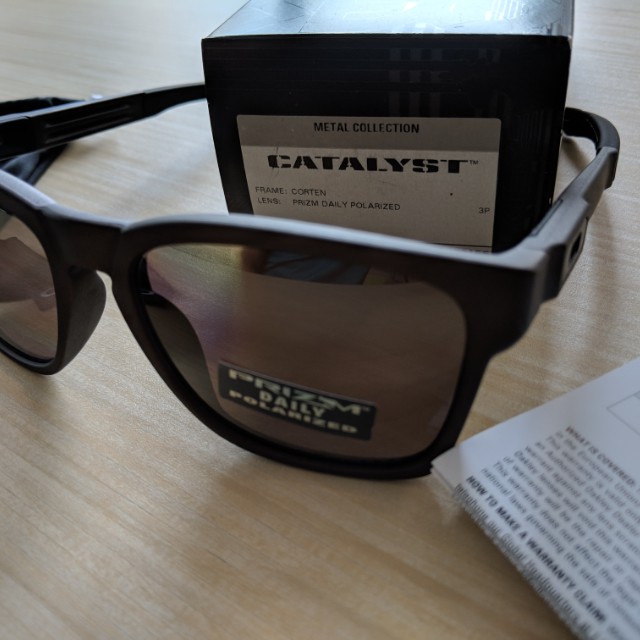New Oakley Catalyst Corten Prizm Daily Polarised, Men's Fashion