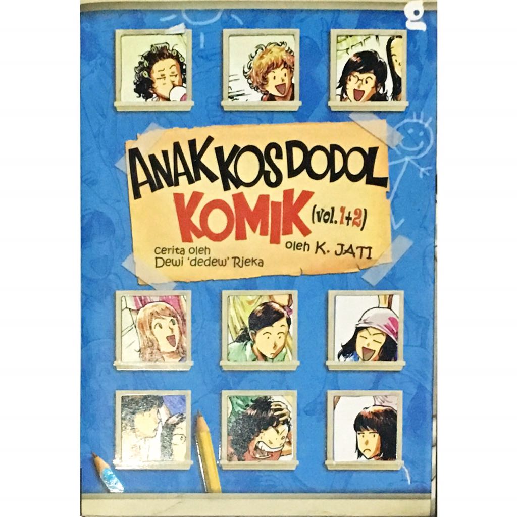 Novel Anak Kos Dodol Versi Komik Vol 12 Buku Alat Tulis Buku Di