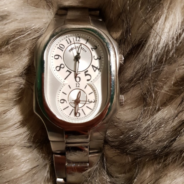 Philip stein hot sale dual time watch