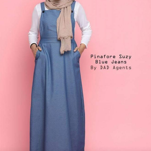 pinafore dress hijab