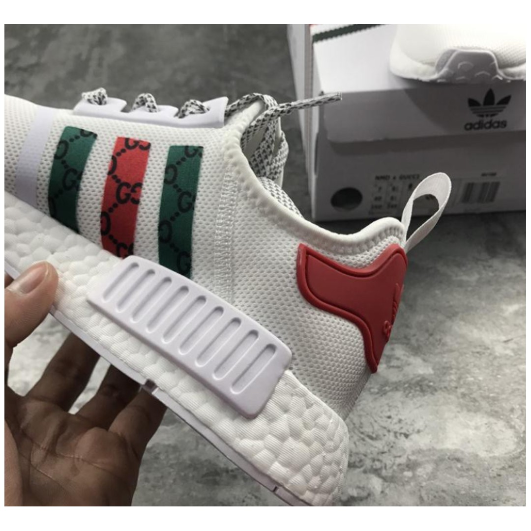 Adidas Nmd R1 Boost X Gucci Black Grade Original Premium