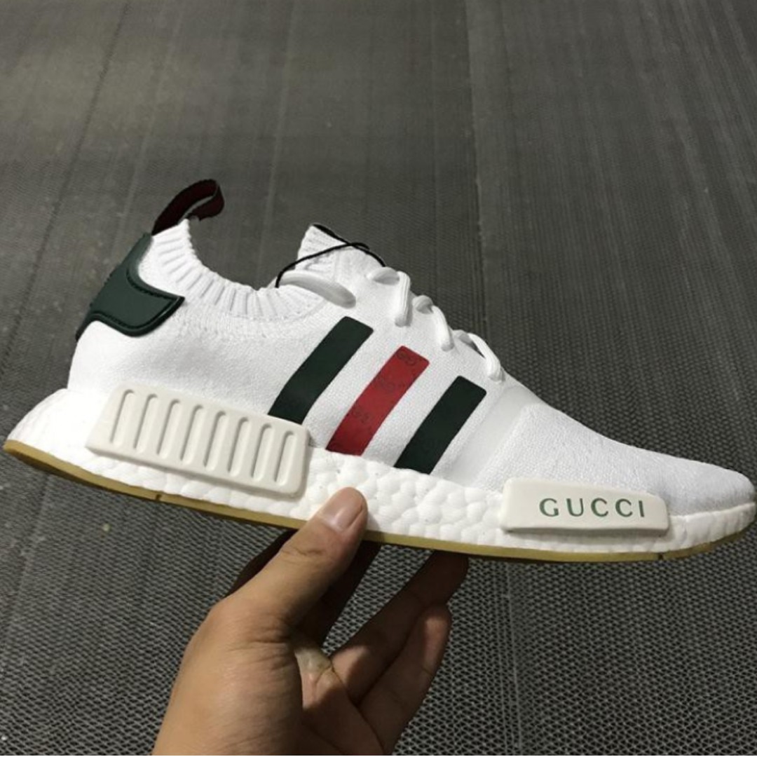 Adidas With Gucci Nmd R1 Original Prompt Delivery Free Shipping