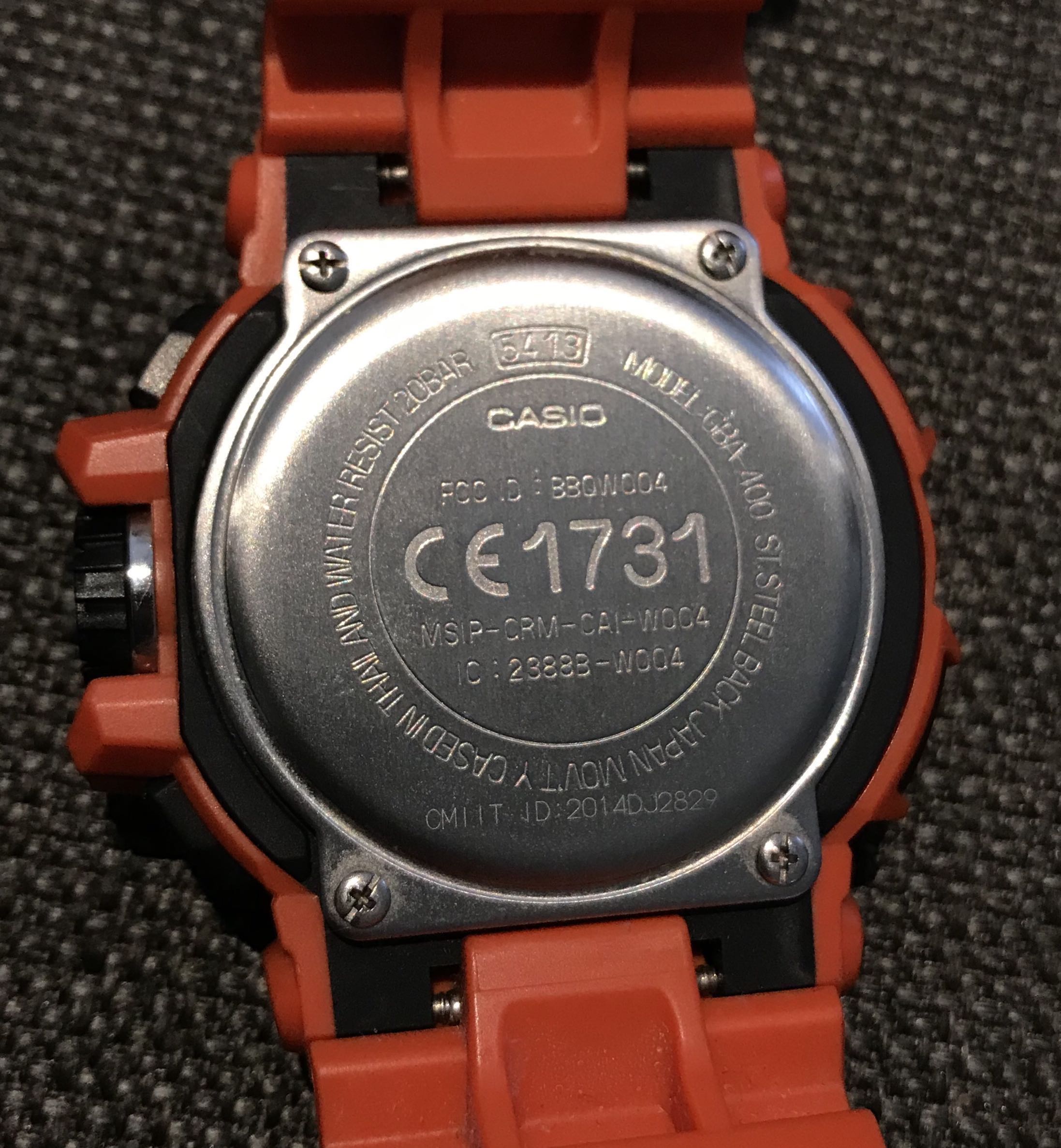 Preloved Casio G shock G mix Bluetooth Smart Men s Watch GBA 400 4B Mobile Phones Gadgets Wearables Smart Watches on Carousell