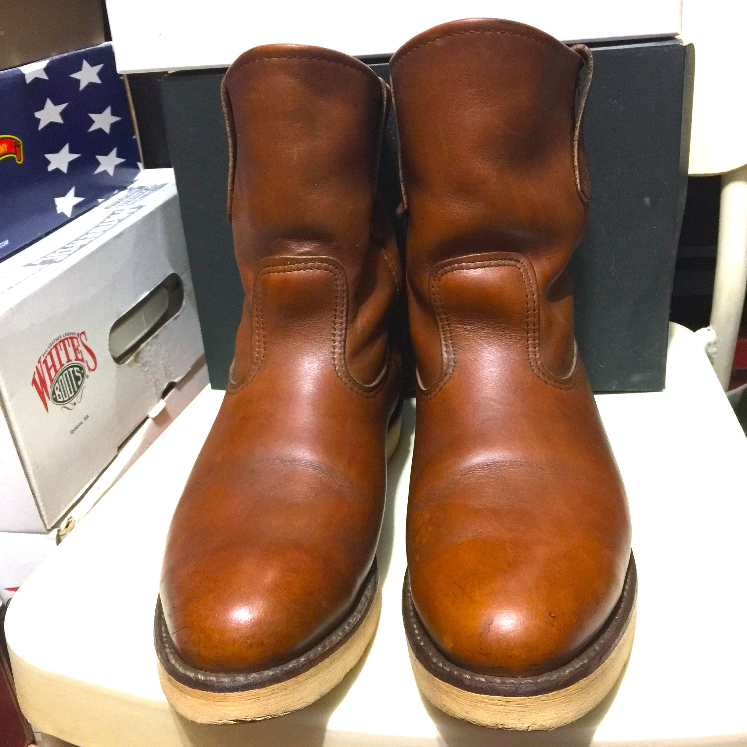 Red wing boots store 866