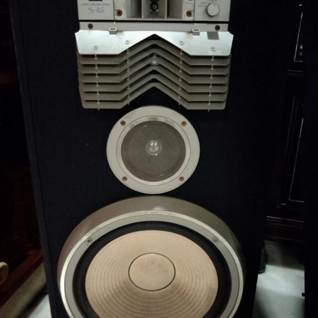 Sansui s65 speakers top