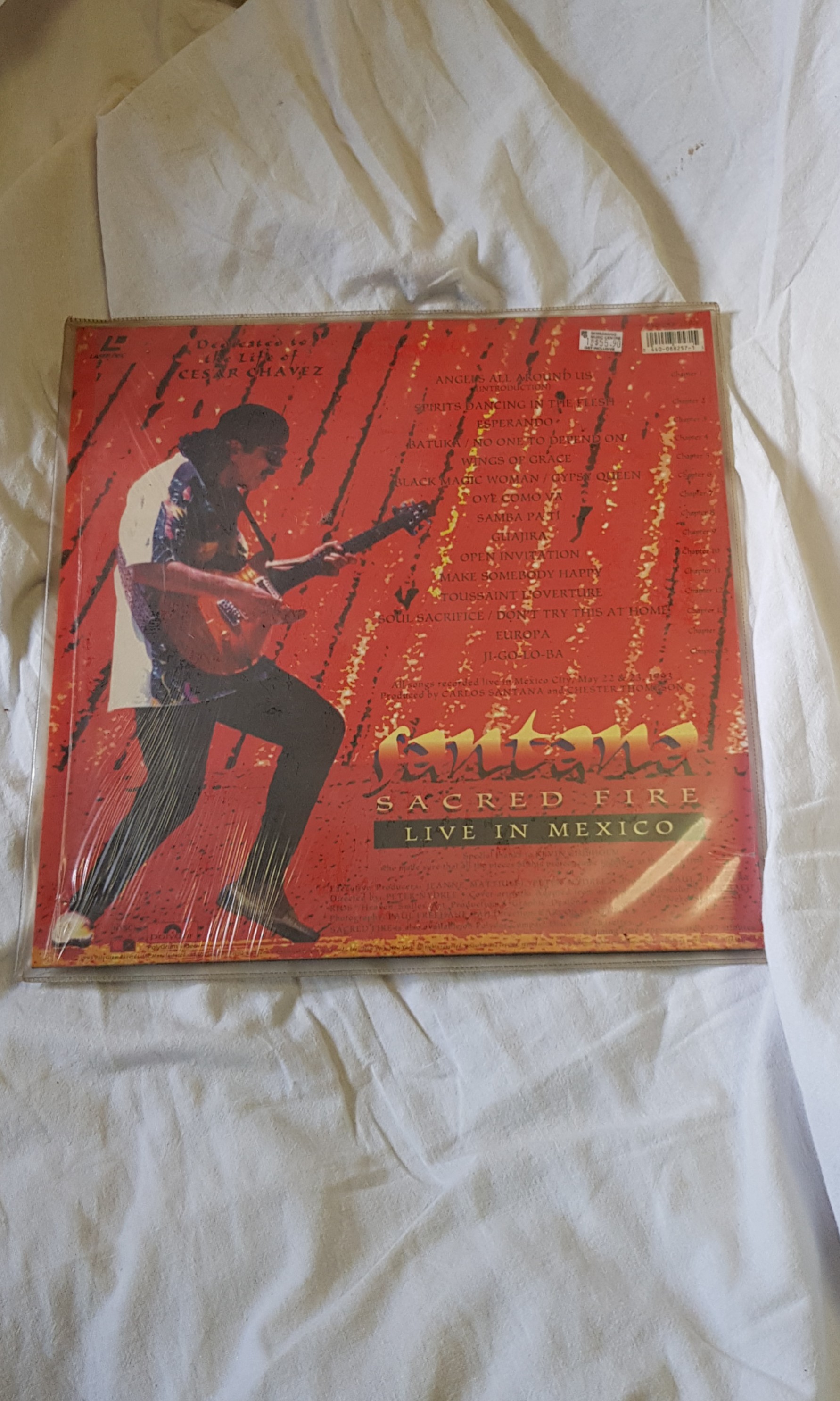 carlos santana sacred fire