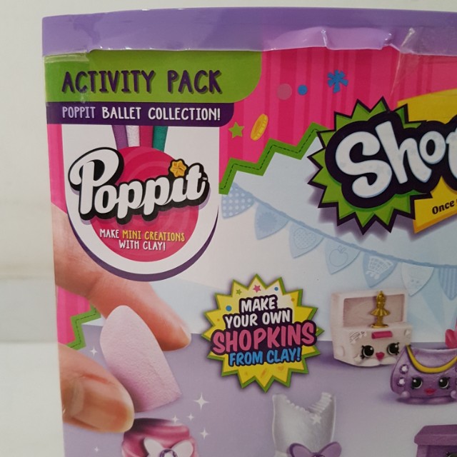 Shopkins Activity Pack Poppit Ballet Collection Hobbies Toys Toys Games on Carousell