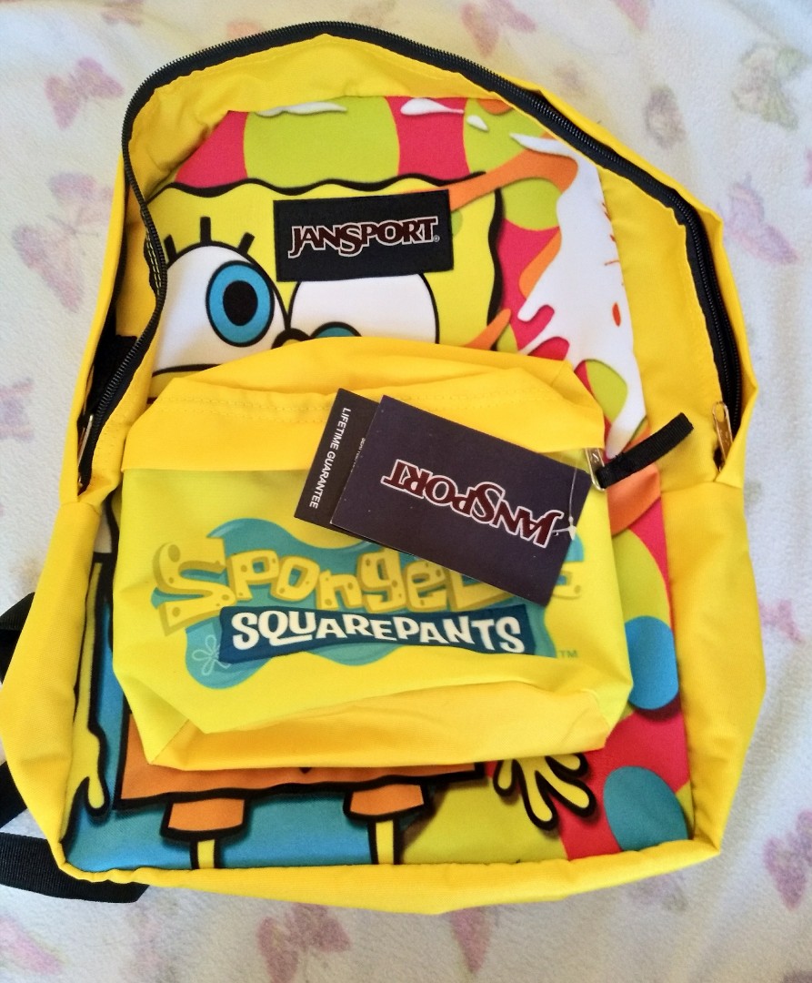 spongebob jansport backpack