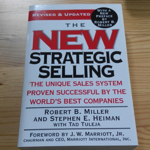 The New Strategic Selling Books Stationery Fiction On Carousell