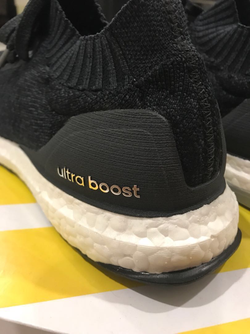 ultra boost uncaged carbon black