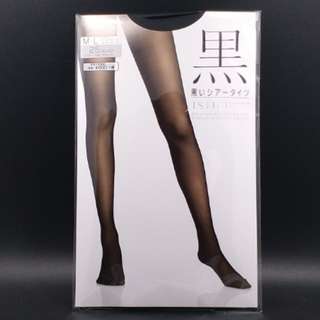 日本製 Atsugi Astigu Black Sheer Tight 25針 黑 絲襪 (M~L/L~LL 黑色)629748238584341128