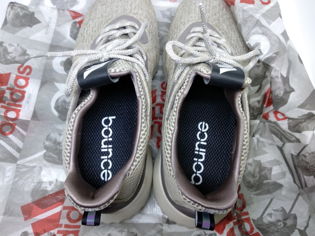 Adidas Alphabounce Tech Earth Oxford Tan Size US 8.5 Men s Fashion Footwear Sneakers on Carousell