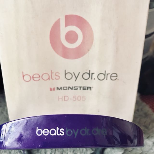 Beats by dr.dre Monster HD 505 Violet black Audio Portable