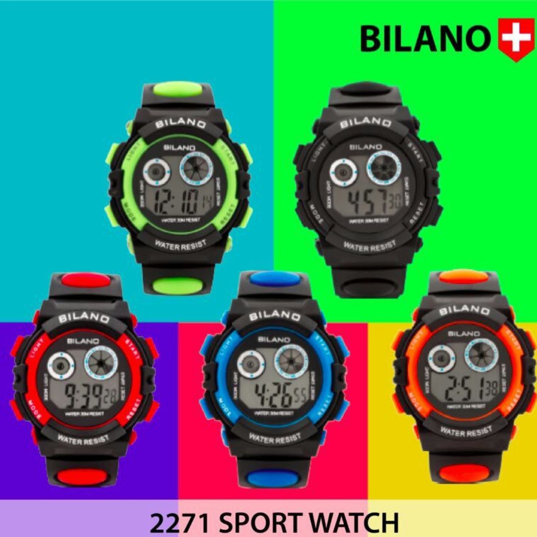 bilano watch digital
