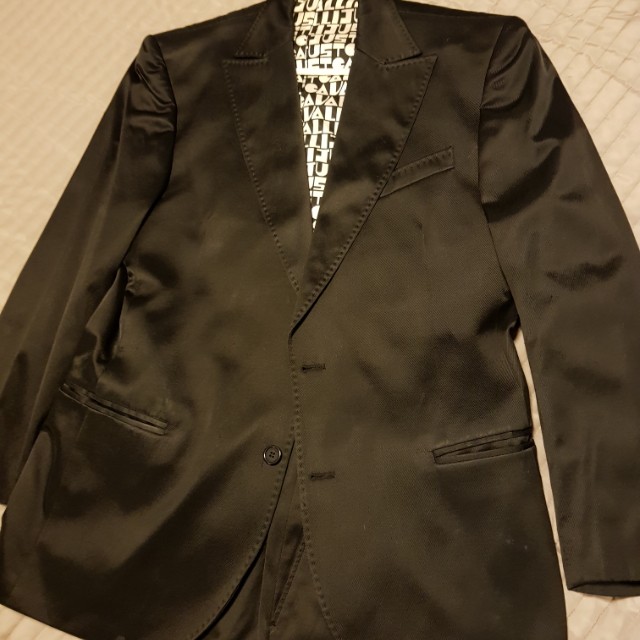 Cavalier Men S Black Satin Dress Suit Men S Fashion Clothes On