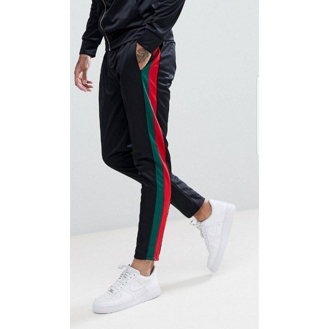 Criminal Damage Skinny Joggers Men s Fashion Bottoms Jeans on
