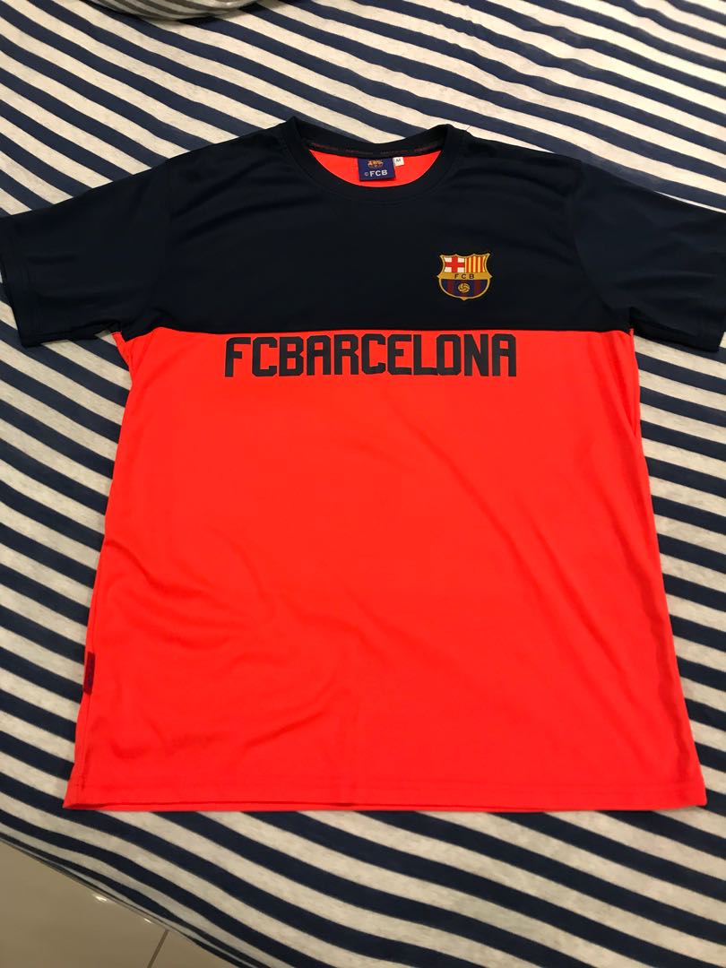 FC Barcelona TShirt, Men's Fashion, Activewear on Carousell