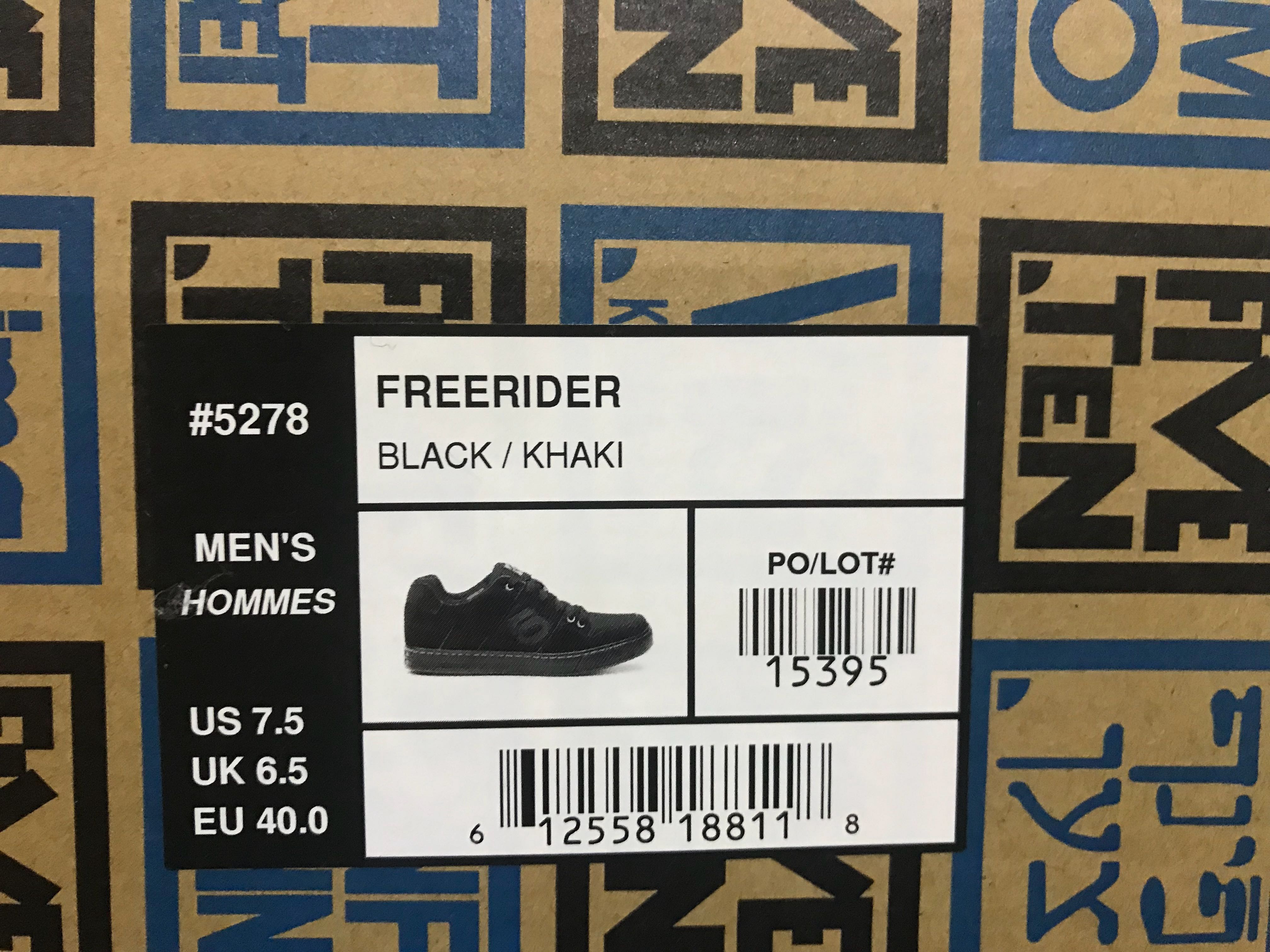 five ten freerider black khaki