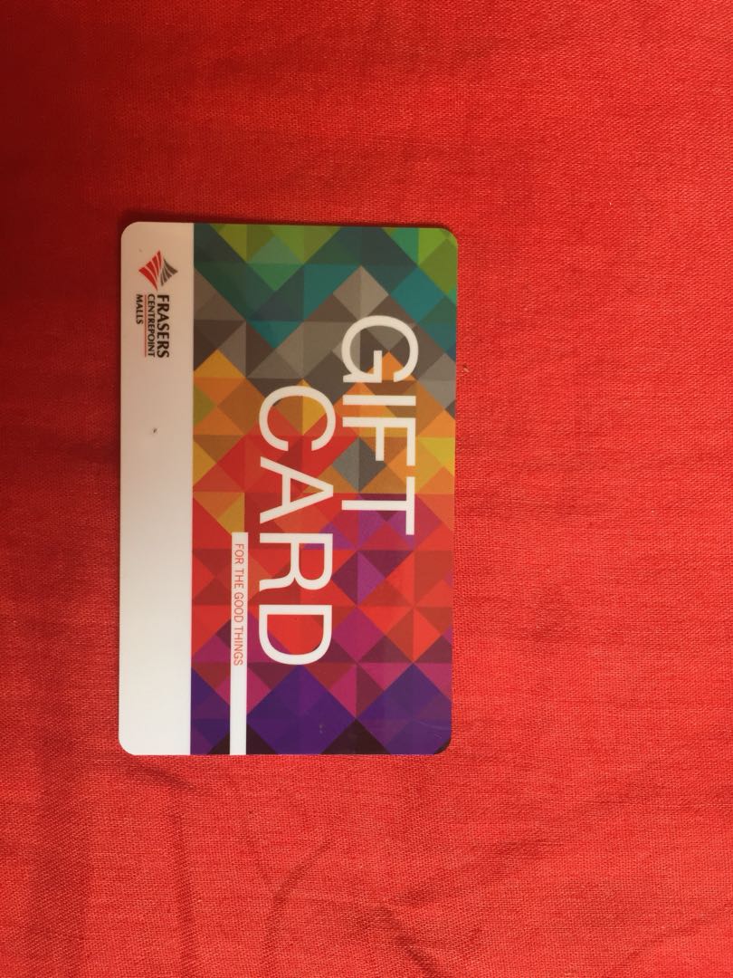 Frasers centre point malls gift card, Tickets & Vouchers ...