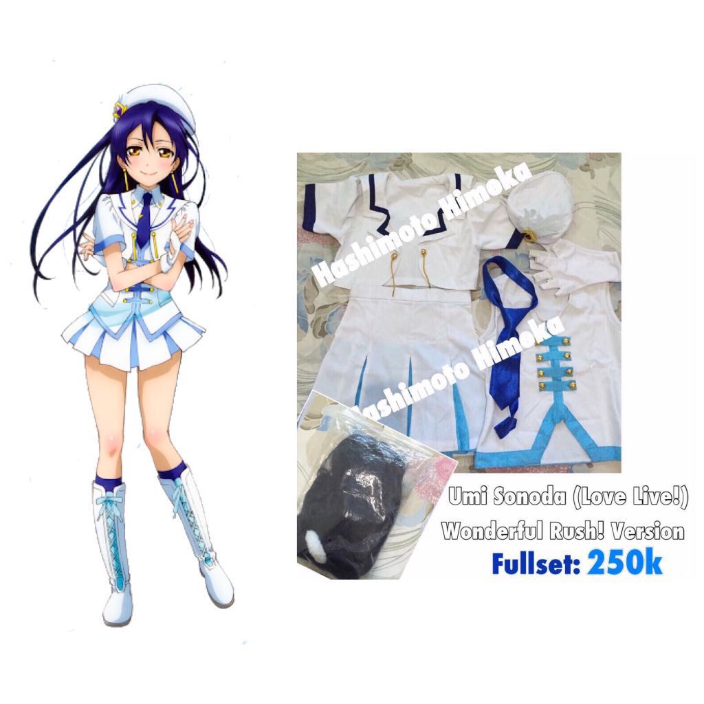 Get Wallpaper Fullset Umi Sonoda Wonderful Rush Ver Cosplay2018 J Pop On For Free