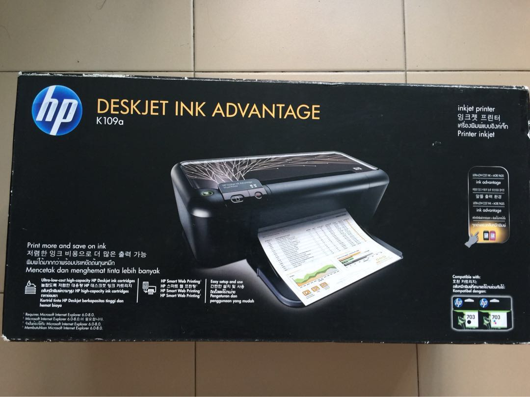 hp deskjet k109a