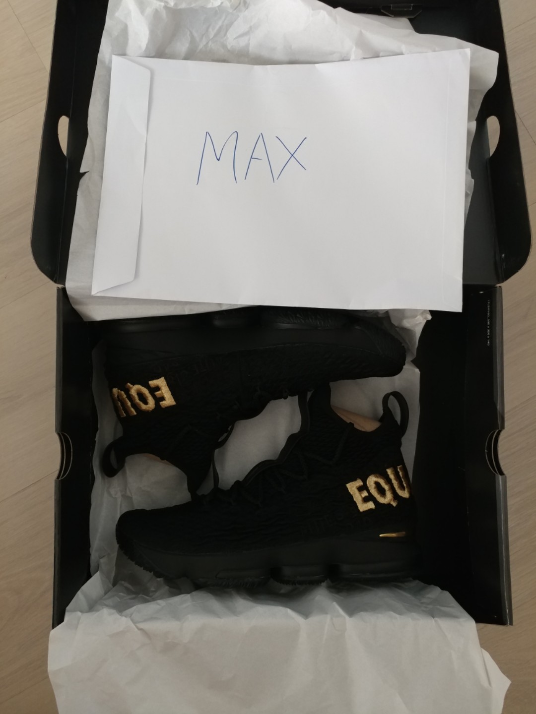 Lebron 15 equality on sale black