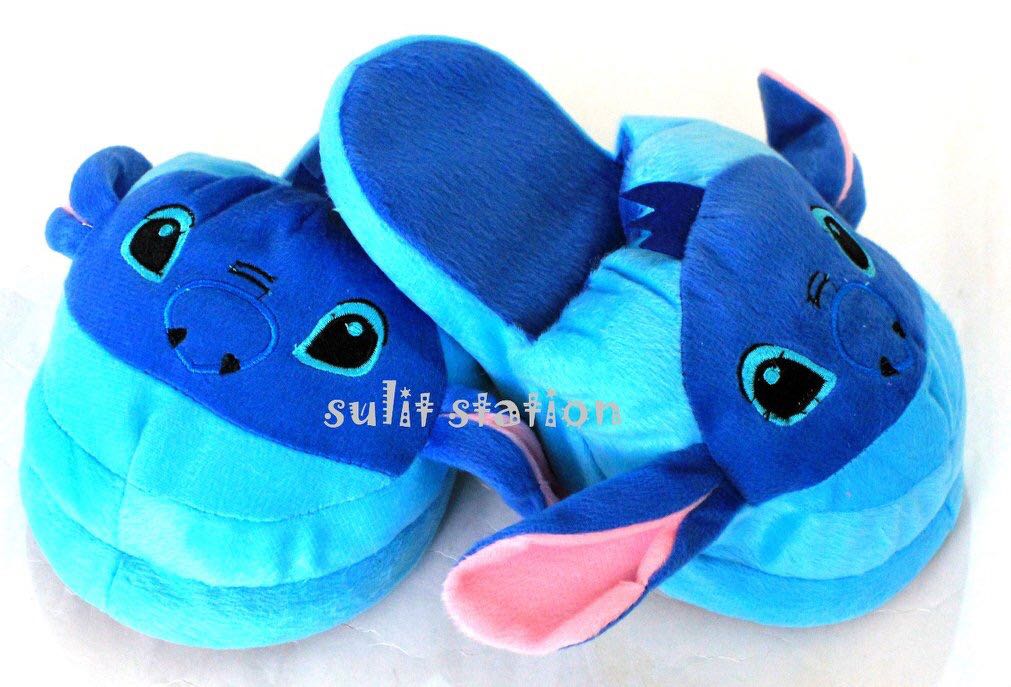 Lilo Stitch Bedroom Plush Slippers On Carousell