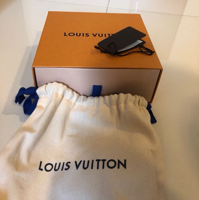 Louis Vuitton Belt Box, Dust Bag and Tag - Authentic, Luxury, Bags