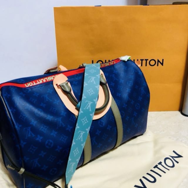 Louis Vuitton | Keepall 45 Monogram Pacific Blue | M43855
