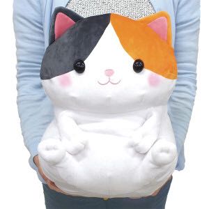 marshmallow cat plush