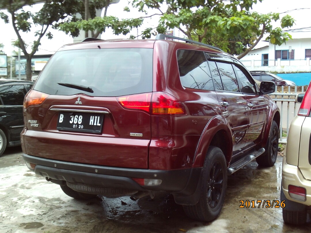 Pajero Exceed Matic Merah Maroon 2009 Mobil Motor Mobil Untuk