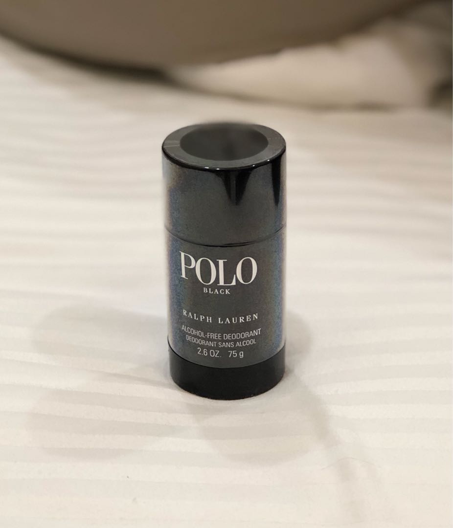 Polo Black Deodorant, Beauty & Personal Care, Men's Grooming on Carousell