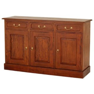 Storage Cabinet Buffet Sideboard Cupboard Teak Solid Wood Collection item 3
