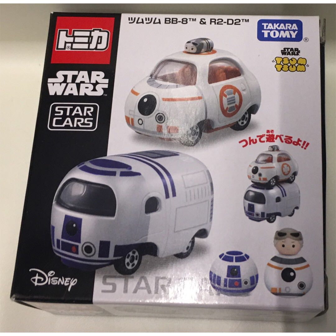 Tomica Tsum Tsum Star Wars Cars Japan Edition BB 8 R2 D2