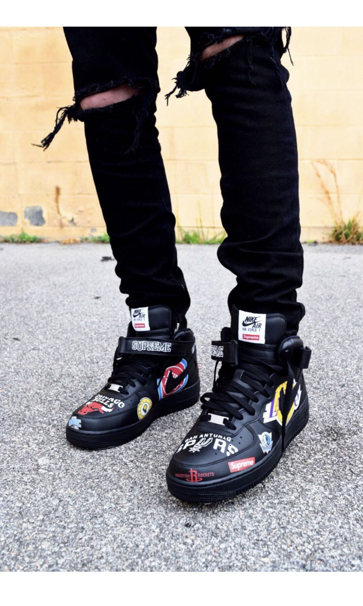 Air force sales x supreme nba