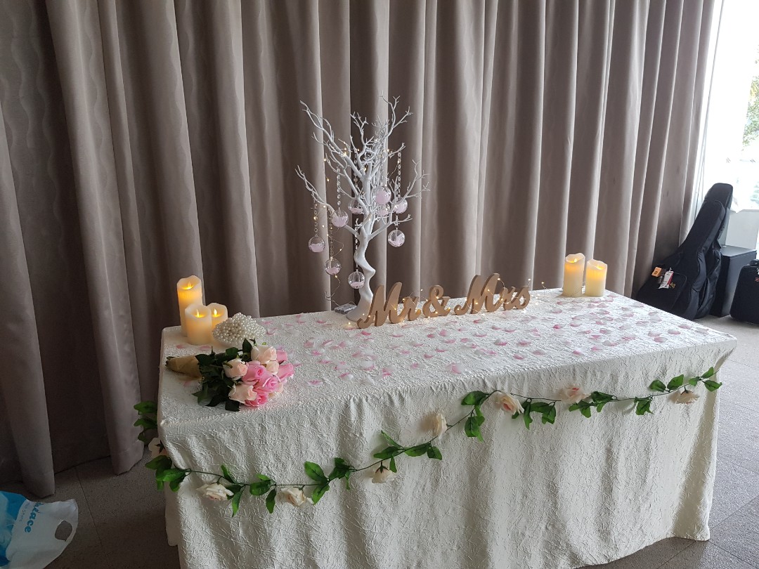 Wedding Photo Album Table Decoration Full Set Design Craft
