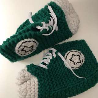 Knitted Converse Slippers