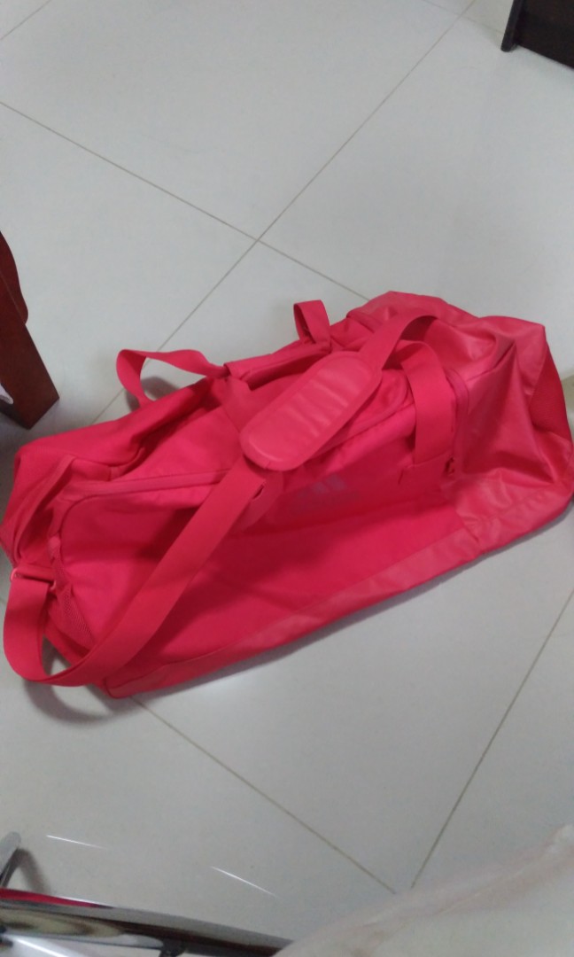 Adidas hot pink sports bag, Sports Equipment, Sports & Games, Water